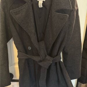 Old Navy Charcoal Pea Coat